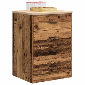 Armario garaje madera vieja 60x51x85 cm Madera maciza de pino de , Armarios industriales - Ref: Foro24-860605, Precio: 95,94 ...