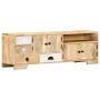 Mueble de TV de madera maciza de mango 120x30x40 cm en Muebles TV | Comprar online en Foru.es