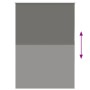 Estor Enrollable Opaco gris 95x130 cm Tela Ancho 95x130 cm de , Persianas y estores - Ref: Foro24-4011101, Precio: 24,73 €, D...