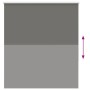 Estor Enrollable Opaco gris 130x130 cm Tela Ancho 126,6 cm de , Persianas y estores - Ref: Foro24-4011108, Precio: 33,73 €, D...
