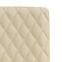 Sillas de comedor 4 unidades tela color crema de , Sillas de comedor - Ref: Foro24-3315228, Precio: 199,30 €, Descuento: %