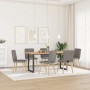 Sillas de comedor 6 unidades de tela gris taupe de , Sillas de comedor - Ref: Foro24-3315497, Precio: 297,73 €, Descuento: %