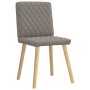 Sillas de comedor 6 unidades de tela gris taupe de , Sillas de comedor - Ref: Foro24-3315497, Precio: 297,73 €, Descuento: %