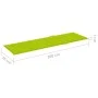 Lounger with cushion bright green impregnated pine wood by vidaXL, Loungers - Ref: Foro24-3065920, Price: 154,37 €, Discount: %