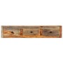 Mesa consola de pared madera maciza de acacia 100x25x20 cm en Mesas auxiliares | Comprar online en Foru.es
