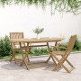 Mesa de jardín plegable madera maciza de acacia 160x85x75 cm de , Mesas de jardín - Ref: Foro24-365746, Precio: 144,63 €, Des...