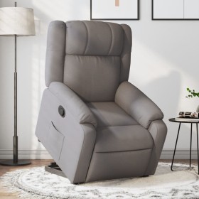 Sillón reclinable elevable tela gris taupe de , Sillones - Ref: Foro24-3205210, Precio: 299,20 €, Descuento: %