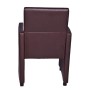 Sillas de comedor 2 unidades cuero sintético marrón de , Sillas de comedor - Ref: Foro24-60348, Precio: 246,53 €, Descuento: %