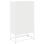 Aparador de acero blanco 68x39x123 cm de , Aparadores - Ref: Foro24-853355, Precio: 136,43 €, Descuento: %