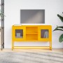 Mueble para TV de acero amarillo mostaza 100,5x39x60,5 cm de , Muebles TV - Ref: Foro24-853383, Precio: 93,10 €, Descuento: %