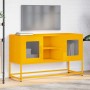 Mueble para TV de acero amarillo mostaza 100,5x39x60,5 cm de , Muebles TV - Ref: Foro24-853383, Precio: 93,10 €, Descuento: %