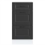 Mueble bajo de cocina Porto madera contrachapada negro de , Armarios de cocina - Ref: Foro24-854221, Precio: 83,39 €, Descuen...