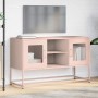 Mueble para TV de acero rosa 100,5x39x60,5 cm de , Muebles TV - Ref: Foro24-853381, Precio: 92,90 €, Descuento: %