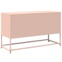 Mueble para TV de acero rosa 100,5x39x60,5 cm de , Muebles TV - Ref: Foro24-853381, Precio: 92,90 €, Descuento: %
