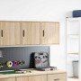 Armarios de pared 2 uds para garaje madera de ingeniería de , Armarios industriales - Ref: Foro24-860630, Precio: 62,51 €, De...