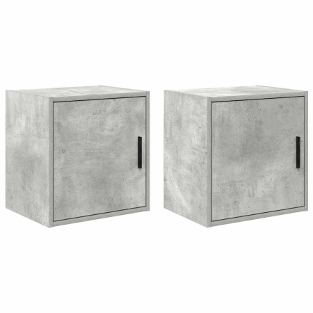 Armarios de pared 2 uds para garaje madera de ingeniería de , Armarios industriales - Ref: Foro24-860632, Precio: 61,64 €, De...