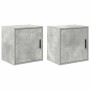 Armarios de pared 2 uds para garaje madera de ingeniería de , Armarios industriales - Ref: Foro24-860632, Precio: 61,64 €, De...