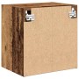 Armario de pared para garaje madera ingeniería madera antigua de , Armarios industriales - Ref: Foro24-860639, Precio: 36,47 ...