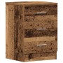 Mesita de noche madera contrachapada madera vieja 38x35x55 cm de , Mesitas de noche - Ref: Foro24-861124, Precio: 56,02 €, De...