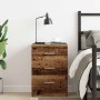 Mesita de noche madera contrachapada madera vieja 38x35x55 cm de , Mesitas de noche - Ref: Foro24-861124, Precio: 56,02 €, De...