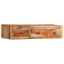 Mesa consola de pared madera maciza de acacia 100x25x20 cm en Mesas auxiliares | Comprar online en Foru.es