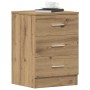 Mesita de noche madera de ingeniería roble artisian 38x35x55 cm de , Mesitas de noche - Ref: Foro24-861126, Precio: 65,85 €, ...