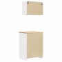 Armarios 2 uds para garaje madera de ingeniería blanco de , Armarios industriales - Ref: Foro24-3328278, Precio: 109,95 €, De...