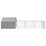 Caseta perros exterior con corral 7x2x1,5 m acero galvanizado de , Casetas para perros - Ref: Foro24-3329237, Precio: 249,97 ...