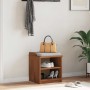 Banco de recibidor SANDNES madera maciza de pino 45x40x50 cm de , Bancos para recibidores y almacenamiento - Ref: Foro24-4010...