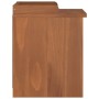 Banco de recibidor SANDNES madera maciza de pino 45x40x50 cm de , Bancos para recibidores y almacenamiento - Ref: Foro24-4010...