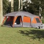 Tienda familiar con porche 9 personas impermeable gris naranja de , Tiendas de campaña - Ref: Foro24-4009586, Precio: 294,54 ...