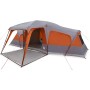 Tienda familiar con porche 9 personas impermeable gris naranja de , Tiendas de campaña - Ref: Foro24-4009586, Precio: 294,54 ...