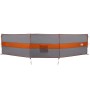 Cortaviento de camping impermeable gris naranja 490x123 cm de , Paravientos - Ref: Foro24-4009656, Precio: 36,99 €, Descuento: %