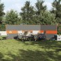 Cortaviento de camping impermeable gris naranja 490x123 cm de , Paravientos - Ref: Foro24-4009656, Precio: 36,99 €, Descuento: %