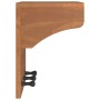 Perchero de pared SANDNES madera maciza pino 43x30x42cm de , Percheros para sombreros y abrigos - Ref: Foro24-4010454, Precio...
