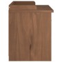 Banco de recibidor SANDNES madera maciza de pino 87x40x50 cm de , Bancos para recibidores y almacenamiento - Ref: Foro24-4010...