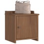 Banco de recibidor SANDNES madera maciza de pino 45x40x50 cm de , Bancos para recibidores y almacenamiento - Ref: Foro24-4010...