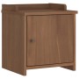 Banco de recibidor SANDNES madera maciza de pino 45x40x50 cm de , Bancos para recibidores y almacenamiento - Ref: Foro24-4010...