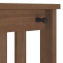 Perchero de entrada SANDENS 45x40x159,5cm madera maciza de pino de , Bancos para recibidores y almacenamiento - Ref: Foro24-4...