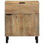 Mesita de noche madera maciza de mango 50x33x60 cm marrón de , Mesitas de noche - Ref: Foro24-4017728, Precio: 105,92 €, Desc...