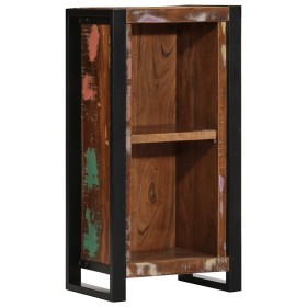 Mesita de noche de madera maciza reciclada 40x30x80 cm de , Almacenamiento para CD y DVD - Ref: Foro24-4013600, Precio: 129,8...