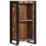Mesita de noche de madera maciza reciclada 40x30x80 cm de , Almacenamiento para CD y DVD - Ref: Foro24-4013600, Precio: 129,8...