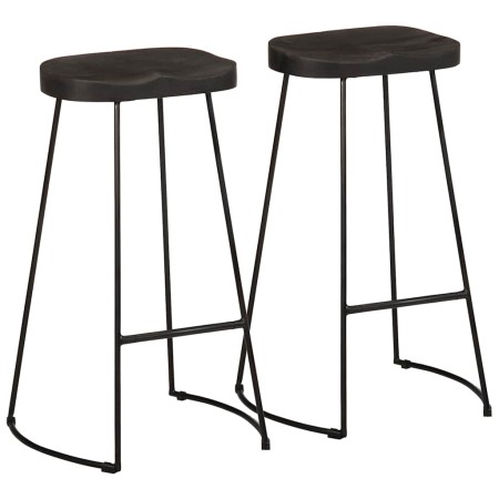 Taburetes de barra 45x40x78 cm madera maciza de mango de , Taburetes de cocina - Ref: Foro24-4013527, Precio: 122,85 €, Descu...
