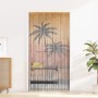 Cortina para puerta insectos estampado palmeras 90x220cm bambú de , Mosquiteras para ventanas - Ref: Foro24-4017444, Precio: ...