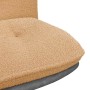 Silla de oficina giratoria tejido imitación lana rizada beige de , Sillas - Ref: Foro24-4105388, Precio: 118,71 €, Descuento: %
