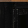 Aparador HALDEN con puerta corredera negro 80x40x80 cm de , Aparadores - Ref: Foro24-4018424, Precio: 217,59 €, Descuento: %