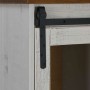 Aparador HALDEN 2 puertas correderas blanco 112x40x80 cm de , Aparadores - Ref: Foro24-4018426, Precio: 282,68 €, Descuento: %