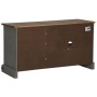 Mueble de TV HALDEN con puerta corredera gris 110x40x60 cm de , Muebles TV - Ref: Foro24-4018411, Precio: 209,52 €, Descuento: %
