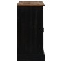 Aparador HALDEN 2 puertas correderas negro 112x40x80 cm de , Aparadores - Ref: Foro24-4018432, Precio: 279,38 €, Descuento: %
