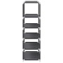 Zapatero 5 niveles negro 44x28x94 cm tejido no tejido de , Zapateros y organizadores de calzado - Ref: Foro24-4100618, Precio...